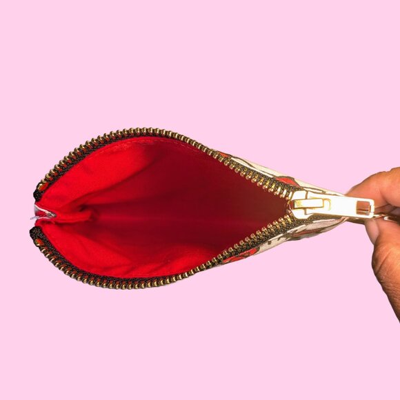 Hand Crafted Small Coin Bag/Wallet - Picture 2 of 5